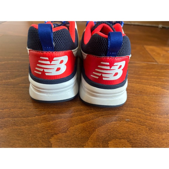 New Balance Boys/Mens Blue Red White Athletic Sneakers Shoes Team Royal Sz 5.5 M - Picture 8 of 10